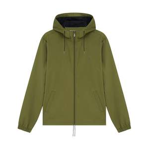 Full Zip Hooded Jacket In Burnt Olive £27.50 at Original Penguin Shop
