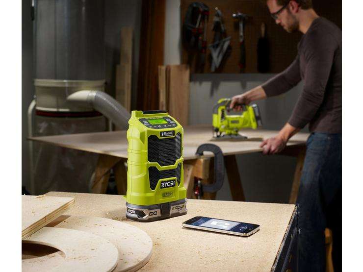 Ryobi bare outdoor bluetooth radio £62.99 free collect/delivery with code (Extra £5 off with club sign up £57.99) at Halfords