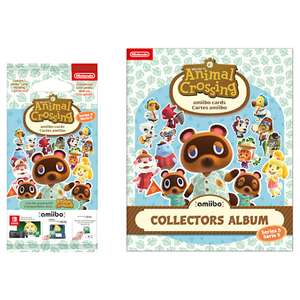 Animal Crossing amiibo cards Series 5 Bundle (Pack + Collectors Album) £7.99 + £1.99 delivery @ My Nintendo Store UK