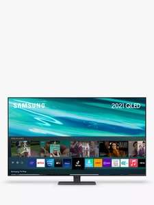 SAMSUNG 55Q80A QLED 4K SMART TV NOW WITH EXTRA 10% OFF FOR MYJL MEMBERS WITH 5 YRS WARRANTY - £503.10 @ John Lewis & Partners