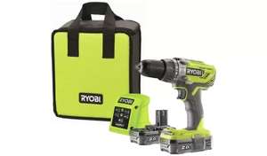 Ryobi ONE+ 2Ah Cordless Combi Drill with 2 Batteries (Free C&C)