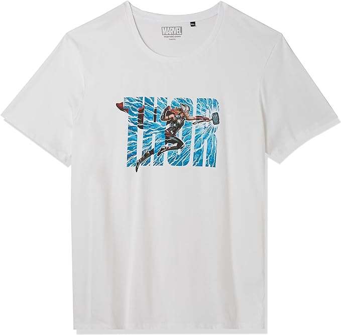 Marvel Men's Thor T-Shirt - Navy S £4.33 / White XL £4.87 | hotukdeals