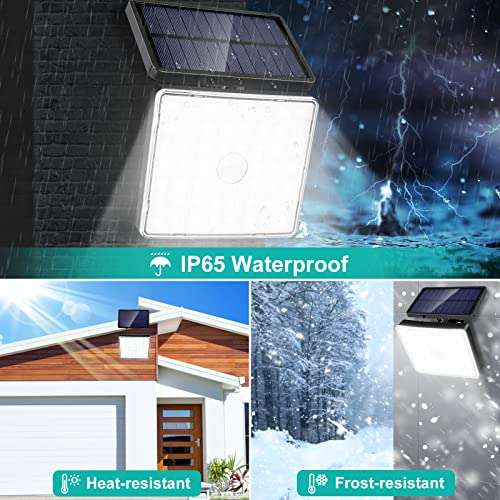 Tailcas Solar Security Lights Outdoor Motion Sensor, [4Modes/54LED] with voucher Sold by TINGTINGWELL TECH LIMITED