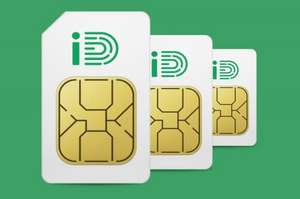 iD Unlimited data / min / text - 30GB EU roaming + £72 cashback = £16pm/12m - £10pm After CB (+£10 TCB) OR iD Unlimited for £13.50pm/12m