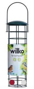 Wilko Wild Bird Fat Ball Feeder Free Collection - £1.50 @ Wilko