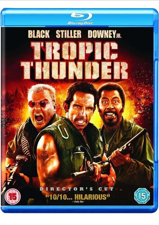 Tropic Thunder Blu-ray (used) with code