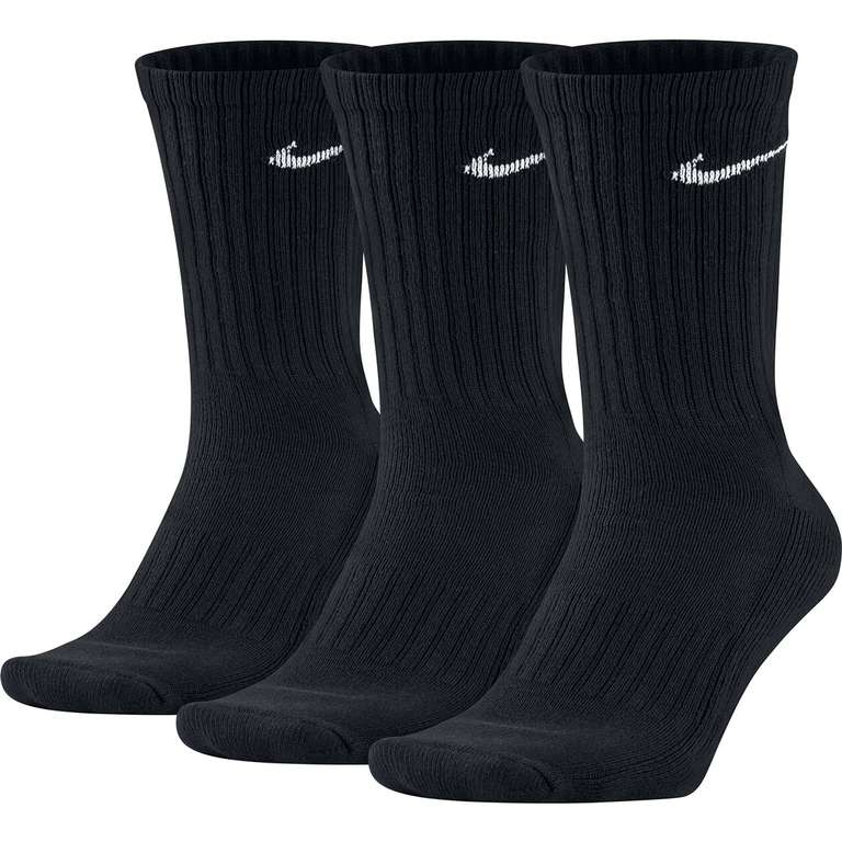 Nike Men's Value Large Cotton Crew Socks: Available to ship in 1-2 days