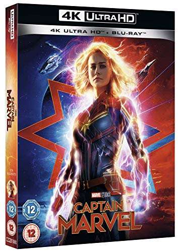 Marvel Studios Captain Marvel [Blu-ray 4k Ultra-HD] [2019] [Region A & B & C] £5.32 Dispatches from Amazon Sold by Champion Toys