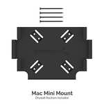 SABRENT Mac Mini VESA Monitor/Wall Mount, Premium Aluminum - Sold by Store4PC-UK / FBA