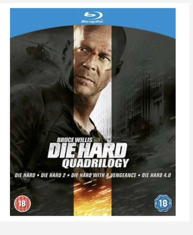 Die Hard Quadrilogy Blu-ray (Used) £5.89 @ Music Magpie