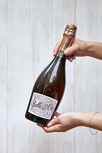 Belle & Co Sparkling Rose Alcohol Free Wine, Non-Alcoholic, Ideal for Celebrations 75cl - £2 / £1.90 Subscribe & Save @ Amazon
