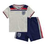 England Football Kit Set (Size 9-12M) Other Kits & Ages Available - Using Code / Sold By Sofab Sports