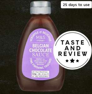 Free M&S Belgian Chocolate Sauce - Check your Sparks App! (Selected Accounts)