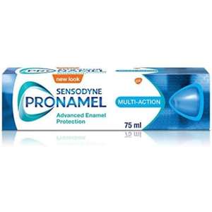 Sensodyne Pronamel Toothpaste, Enamel Care, Multi-Action 75ml