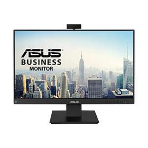 ASUS BE24EQK Business Monitor â€“ 23.8 Inch, Full HD, IPS, Frameless, Full HD Webcam, Mic Array, Flicker free, Low Blue Light, HDMI
