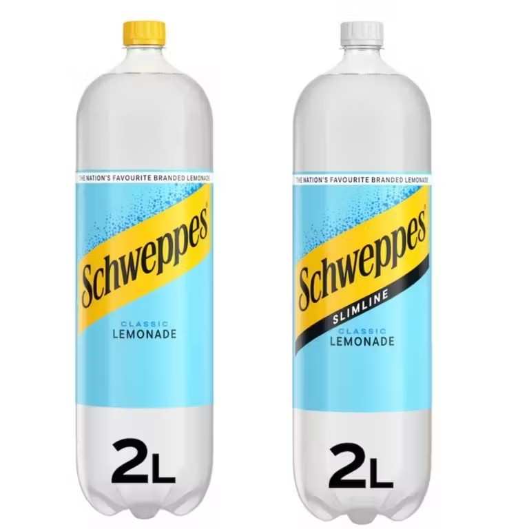 Schweppes Lemonade / Slimline Lemonade 2L (Nectar Price)