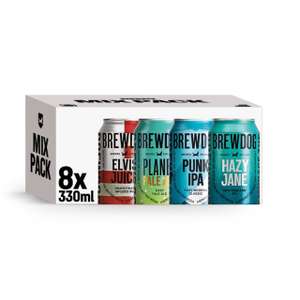 3 x BrewDog Mix Beer Cans 8 x 330ml (total 24 cans) - 0.95p a can @ Morrison