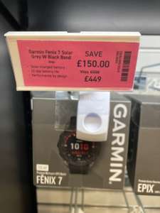 Garmin Fenix 7 Solar Grey Watch in store in Inmotion