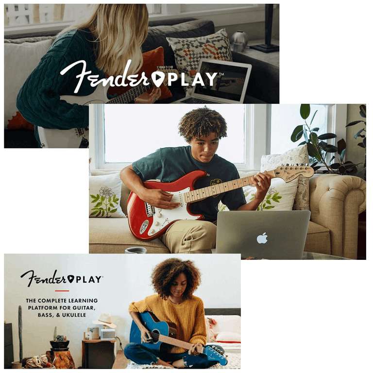 12 Month Subscription of Fender Play - £17.40 @ Fender (New & Lapsed Members)