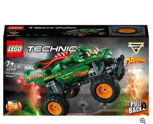 LEGO Technic 42149 Monster Jam Dragon Monster Truck Toy - Free click and collect