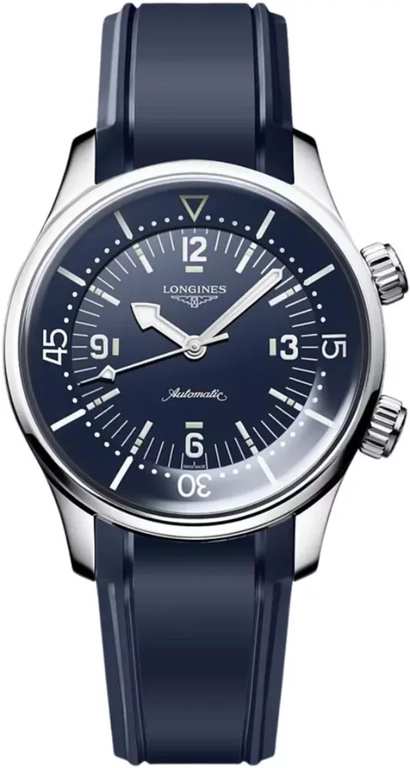 Longines Legend Diver 39mm Watch L3.764.4.90.9