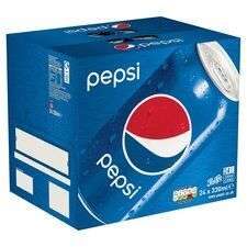 Pepsi Regular 24 x 330ml cans - £5.49 @ Worldwide Foods