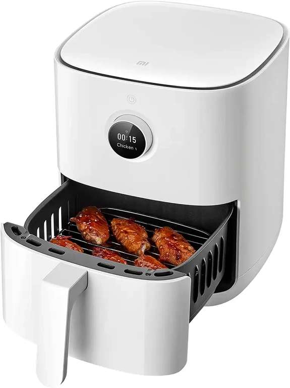 Neo Black Electric 6.5L Digital Air Fryer with Glass Viewing Window