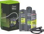 Dove Men+Care Sport Active Trio Body Wash, 2-in-1 Shampoo & Conditioner, Anti-perspirant & Jump Rope - £5.39 Prime Exclusive @ Amazon