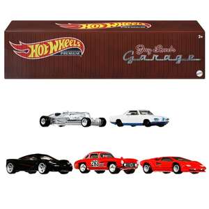 Hot Wheels Premium Car Culture - Jay Leno's Garage 5-Pack Container Set (Free C&C only @ limited locations).