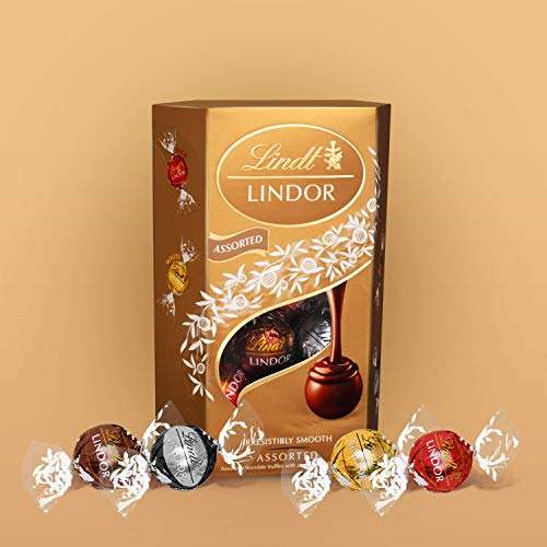 Lindt Lindor Assorted Chocolate Truffles Box, 200 g for £3.80 / £3.40 Subscribe & Save @ Amazon