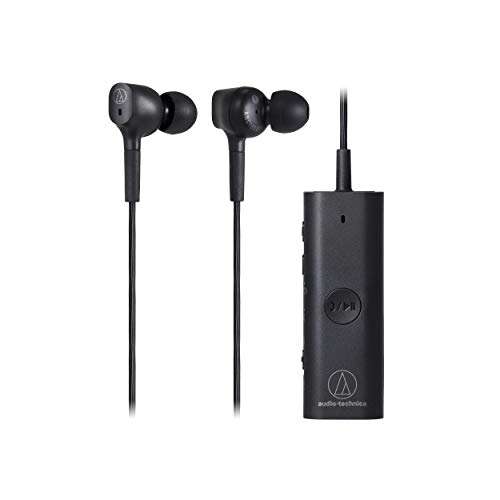 Audio-Technica ATH-ANC100BT QuietPoint Wireless In-Ear Active Noise-Cancelling Headphones - £20 @ Amazon / Only Branded