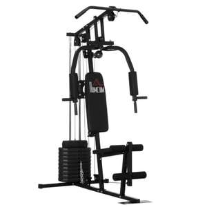 HOMCOM Multifunction Home Gym Machine with 45kg Weights W/Code - Sold by outsunny (UK Mainland)