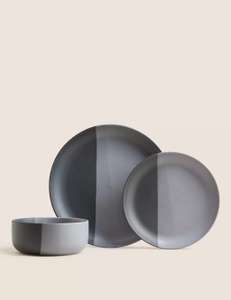 M&S Collection 12-Piece Dipped Dinner Set - £43.20 with free Sparks member signup (free C&C)