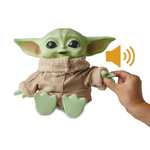Star Wars The Child Plush Toy, 11-in Yoda Baby Figure from The Mandalorian, Collectible Stuffed Character with Carrying Satchel