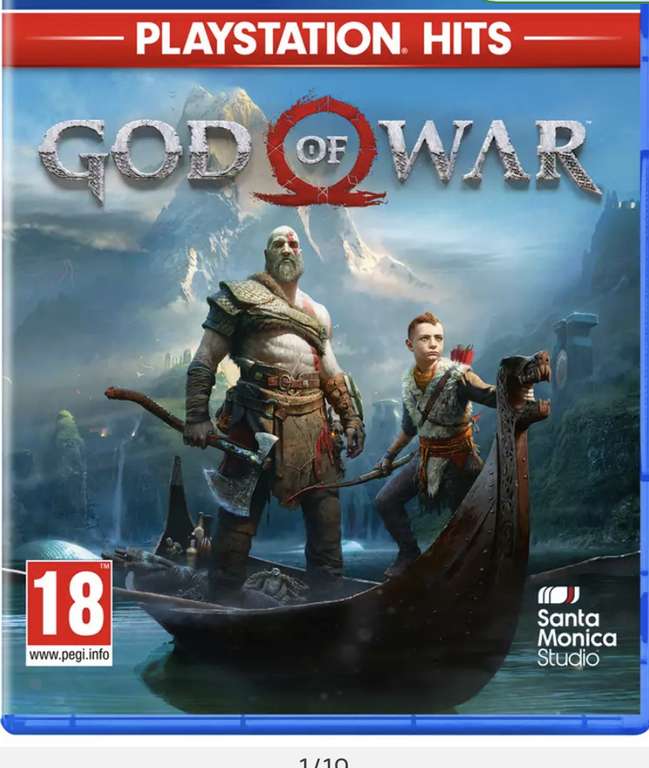 God of War PS4 Hits Game - £7.99 Free Click & Collect @ Argos