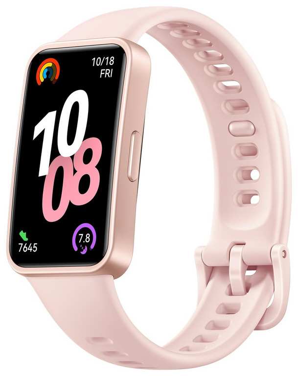HUAWEI Band 10 Smart Watch / Fitness Tracker - Pink With Code in APP Free C&C