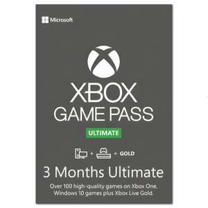 Xbox Game Pass Ultimate 3 Month Subscription (Turkish Key / VPN Required) - £7.54 Using Code @ Caps Xbox Store / eneba