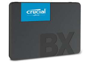 Crucial BX500 240GB 3D NAND SATA 2.5-inch SSD £22.79 (Potentially £19.37 using System Scanner) @ Crucial