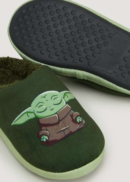 Kids Star Wars Mandalorian Mule Slippers (Younger 8-Older 2) - £5 (Free Click & Collect) @ Matalan