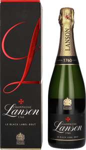 Lanson Le Black Label Brut Champagne, 750ml £25 (less with Subscribe & Save) @ Amazon