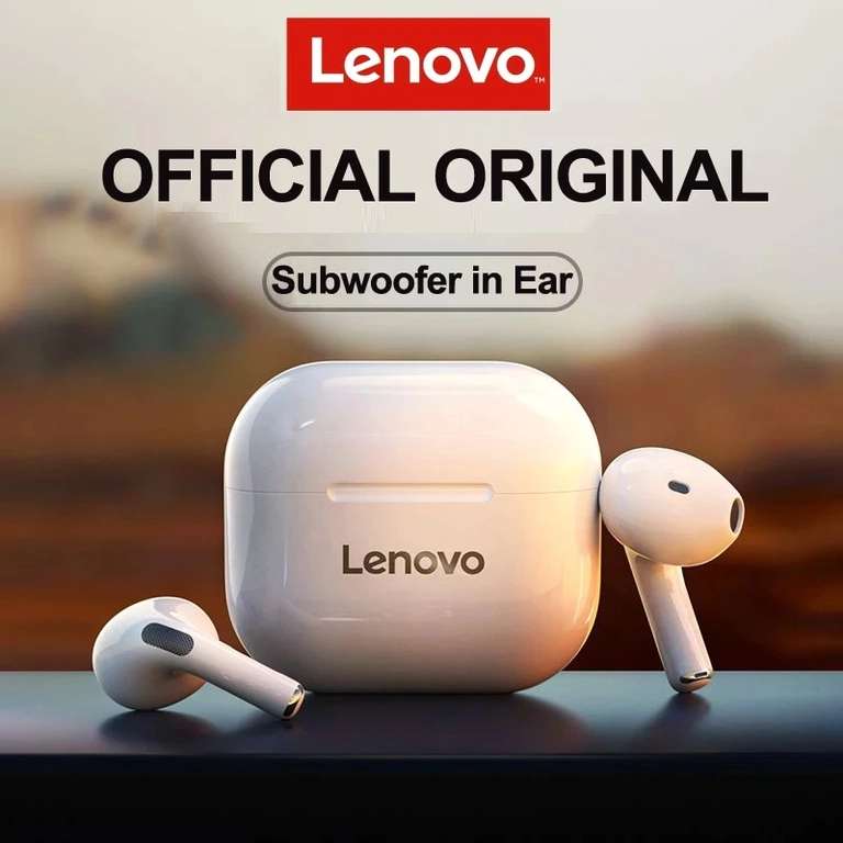 Original Lenovo LP40 TWS Wireless Earphone Bluetooth 5.0/Type-C/IPX5 for £10.62 delivered @ AliExpress / Mobile Phone Online Store