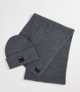 Replay beanie hat & scarf gift set £19.50 + £4 delivery at ASOS