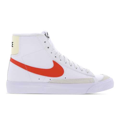 Nike Blazer Kids Mid Red GS Trainers White-Picante Red-Coconut Milk £29.99 Delivered For Members + 10% Off Unidays Discount @ Foot Locker
