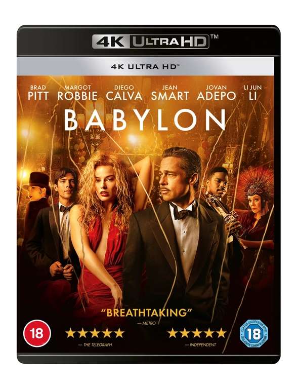 2 for £30 4K Blu Rays HMV (includes Pulp Fiction, Babylon & Godfather) Free click and collect