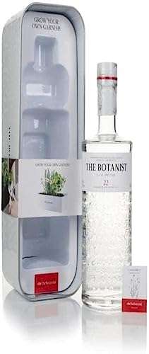 The Botanist Gin Gift Set 70 cl, Tin Planter & Foraged Cocktail Booklet,Islay Dry,Premium Craft Scottish Gin £29.18@ Amazon(Prime Exclusive)