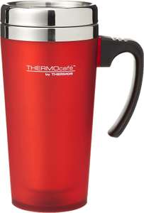 Thermos 187122 ThermoCafé Soft Touch Travel Mug, Red, 420ml - £5 @ Amazon