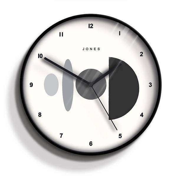 Jones Crystal Wall Clock - Nougat £5.00 Click & Collect @ Homebase