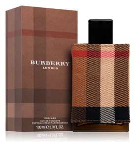 Burberry London for Men 100ml EDT £23.85 With Code + Free Tracked Delivery @ Notino