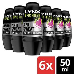 Lynx Epic Fresh Grapefruit & Tropical Pineapple Roll On £6.84 S&S