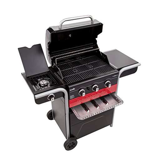Char-Broil Gas2Coal Hybrid Grill - 3 Burner Gas & Coal Barbecue Grill, Black Finish